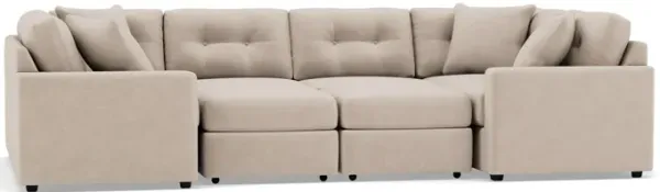 Drew & Jonathan Home Modular One 8-Pc. Sectional in Stone