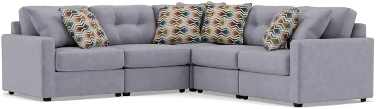 Modular One 7-Pc. Sectional in Granite
