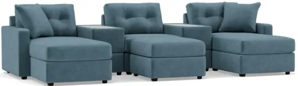 Drew & Jonathan Home Modular One 6-Pc. Home Theater in Teal