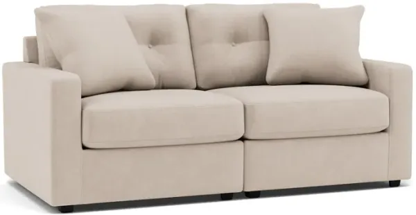 Drew & Jonathan Home Modular One 2-Pc. Loveseat in Stone