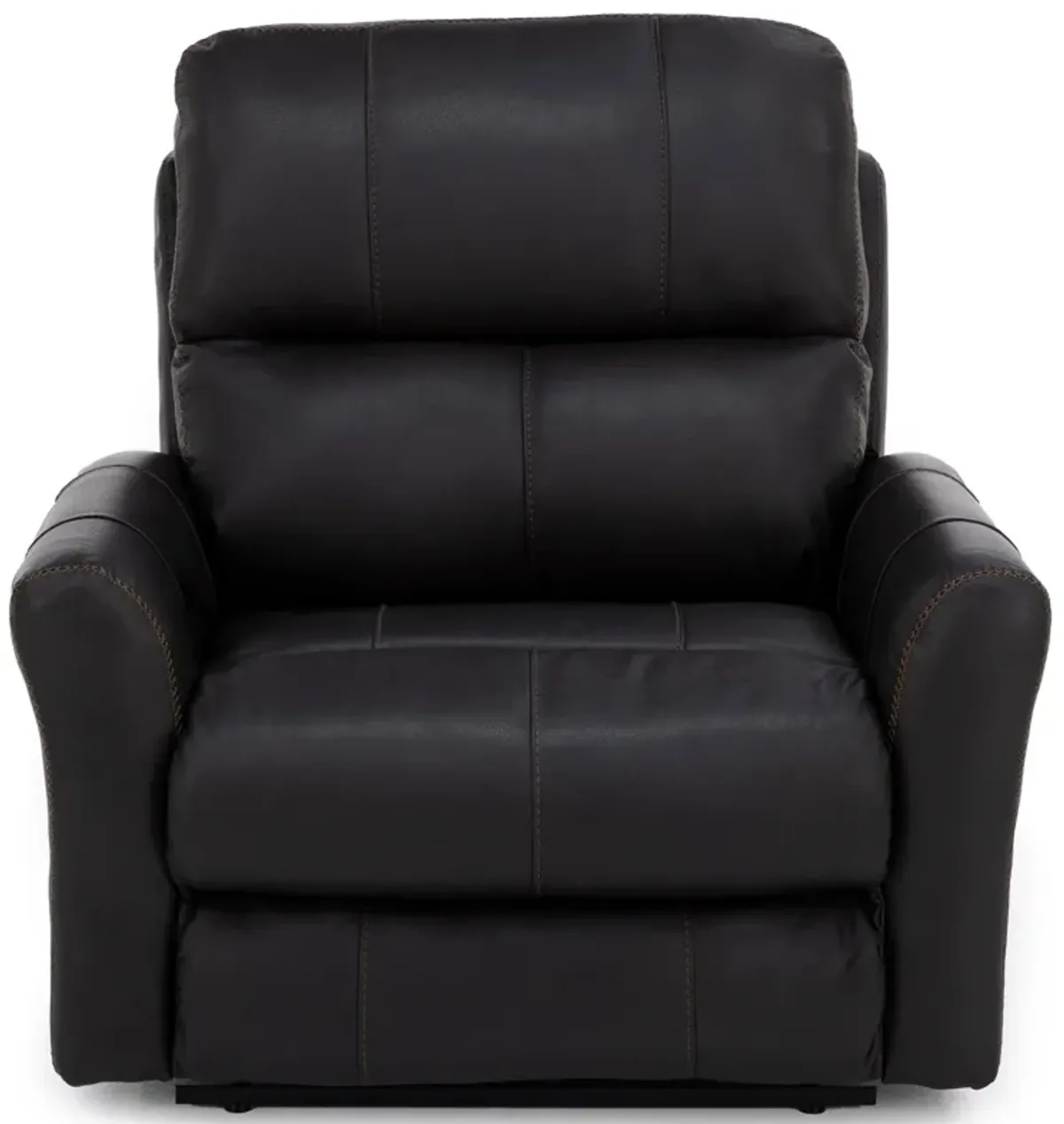 Freida Leather Power Headrest Zero Gravity Recliner in Coffee