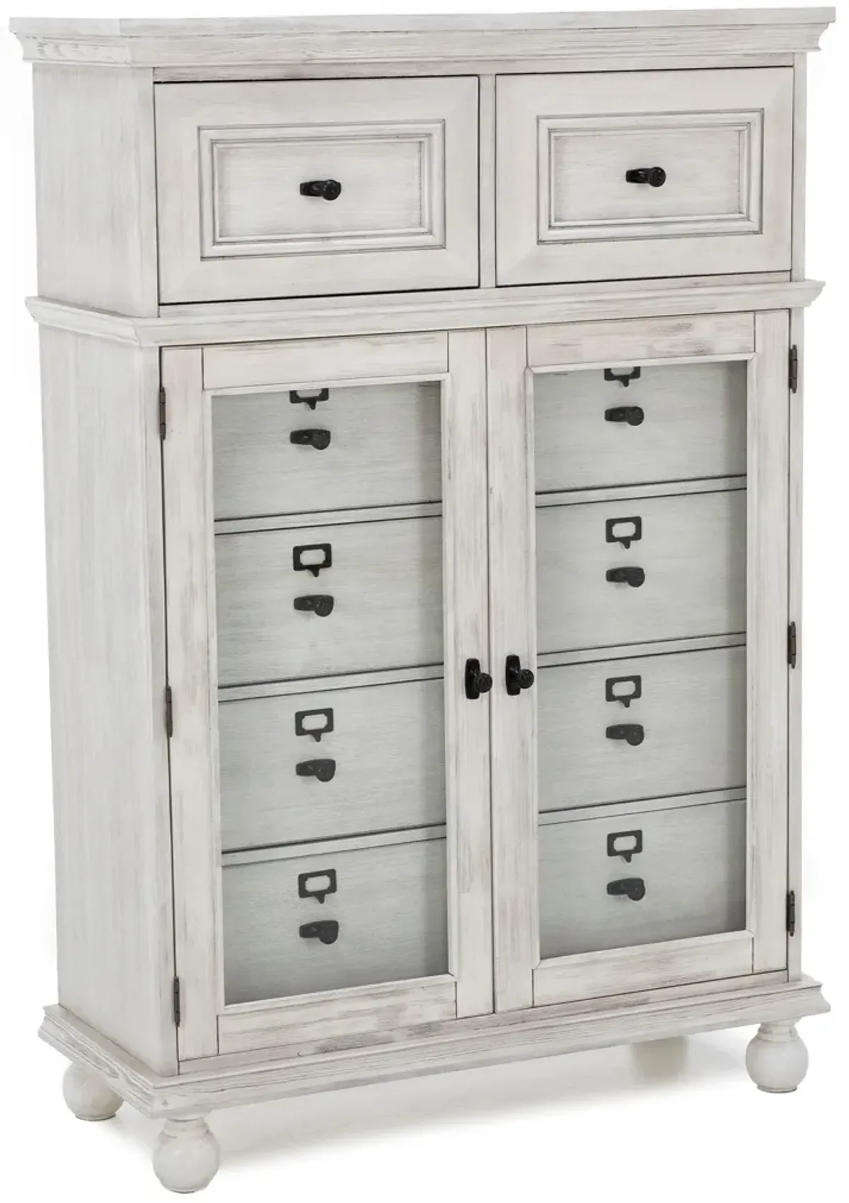 Hampton Door Chest In Dover White
