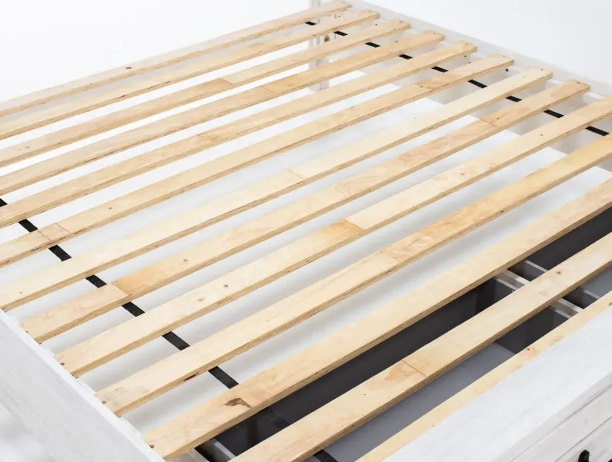 Hampton King Panel Storage Bed