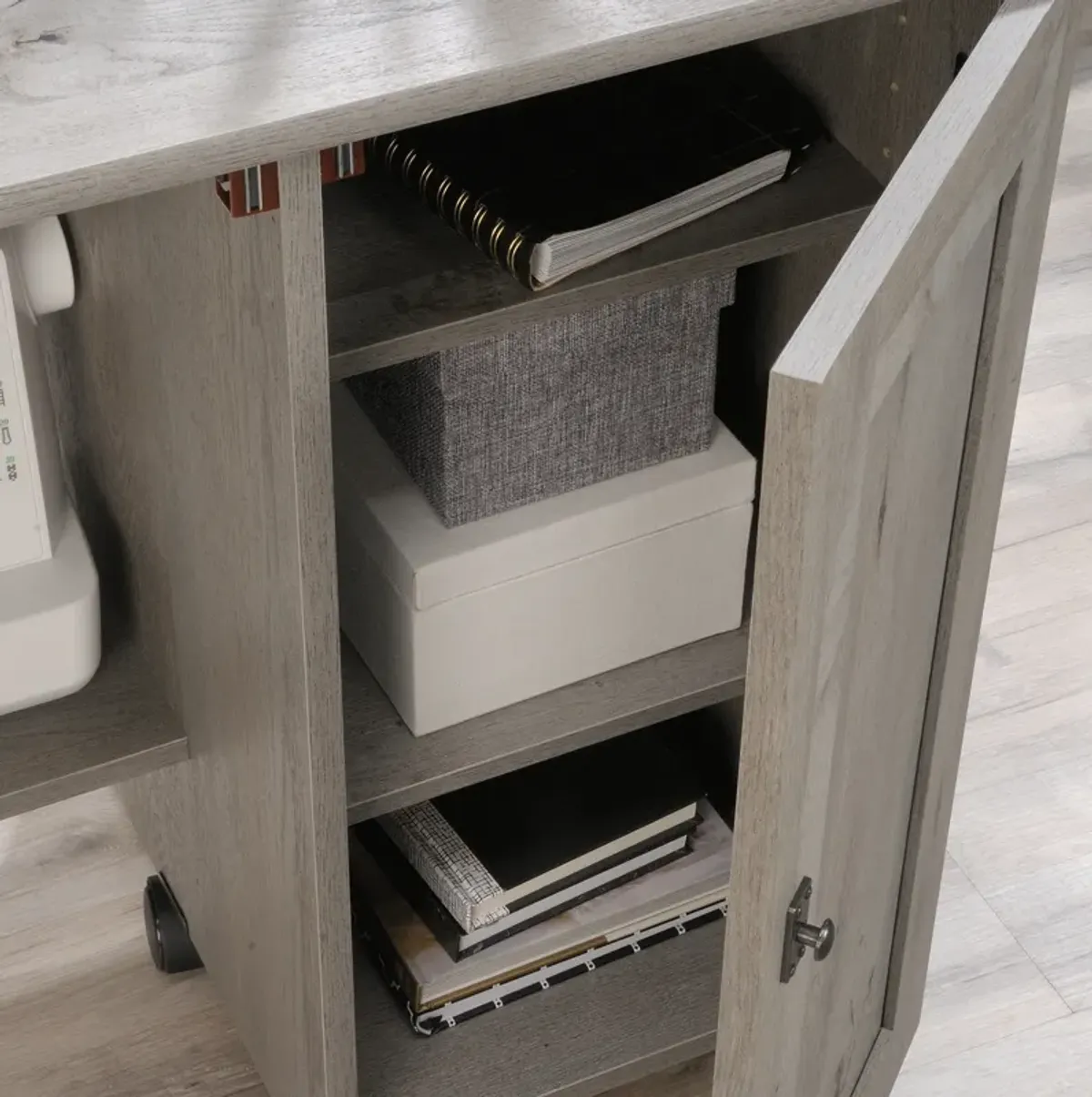 Mystic Oak Drop-Leaf Cart