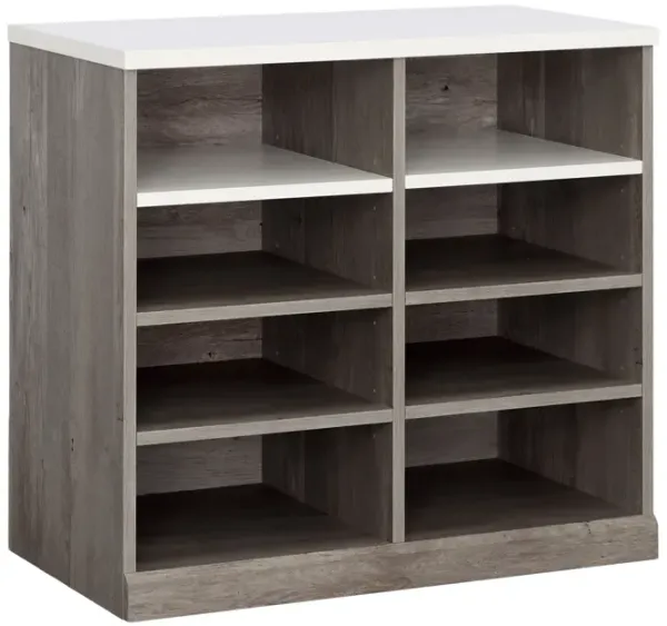 Mystic Oak Cubby Cabinet
