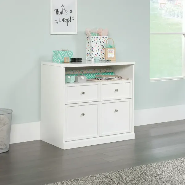 White Craft Storage Cabinet