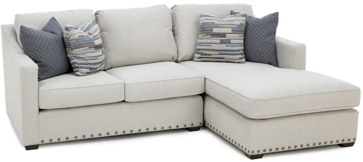 Flexsteel Milo 2-Pc. Chaise Sofa In Beach In Right-Facing