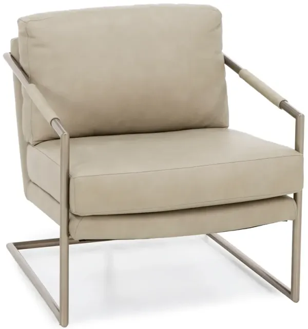 Moodie Leather Accent Chair