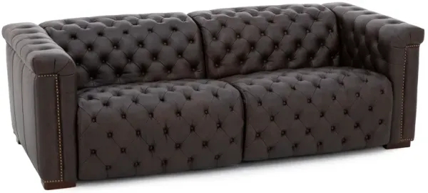 Winchester Leather Power Headrest Wall Saver Reclining Sofa