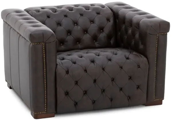 Winchester Leather Power Headrest Wall Saver Recliner