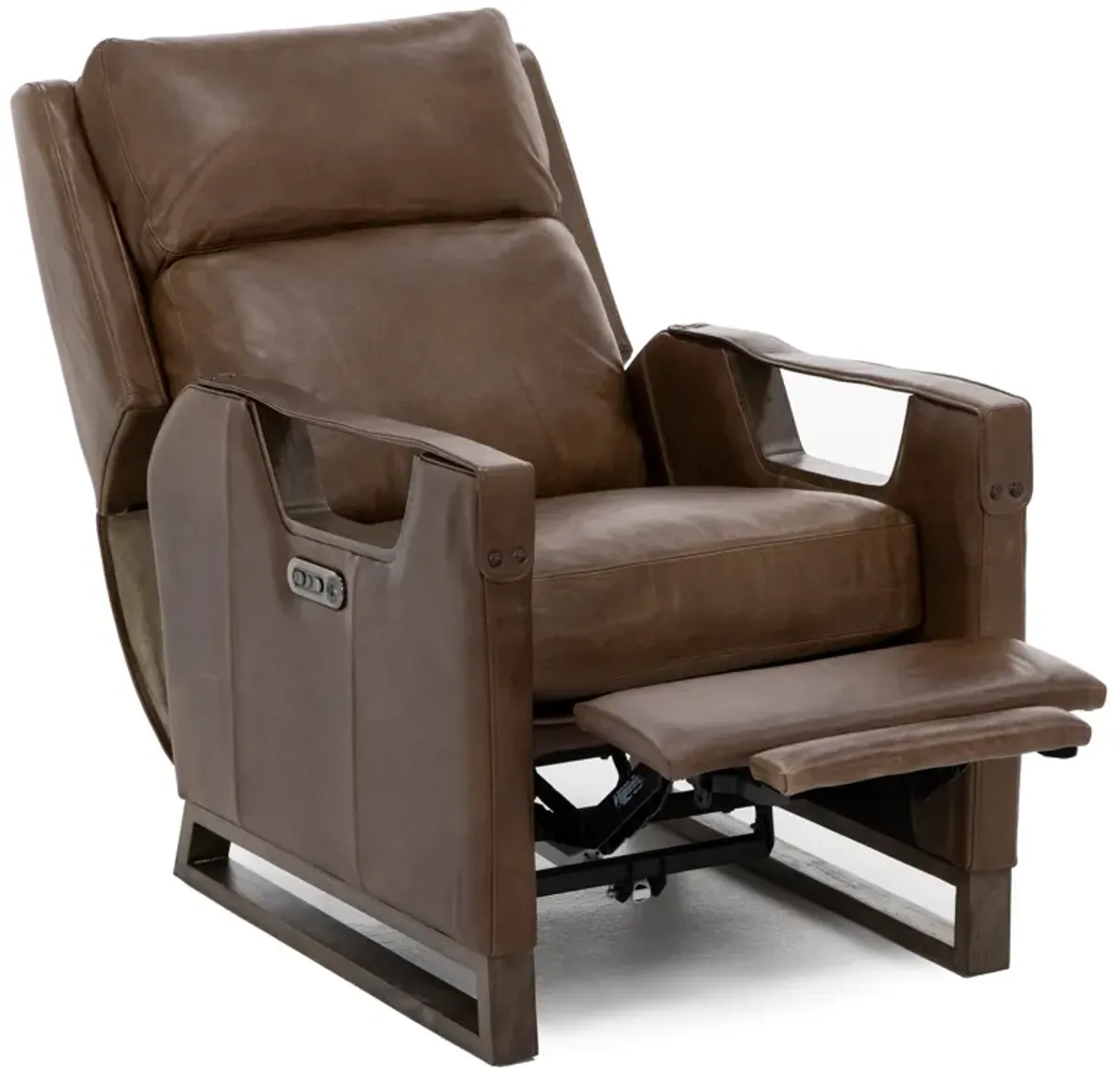 Relik Leather Power Headrest Recliner