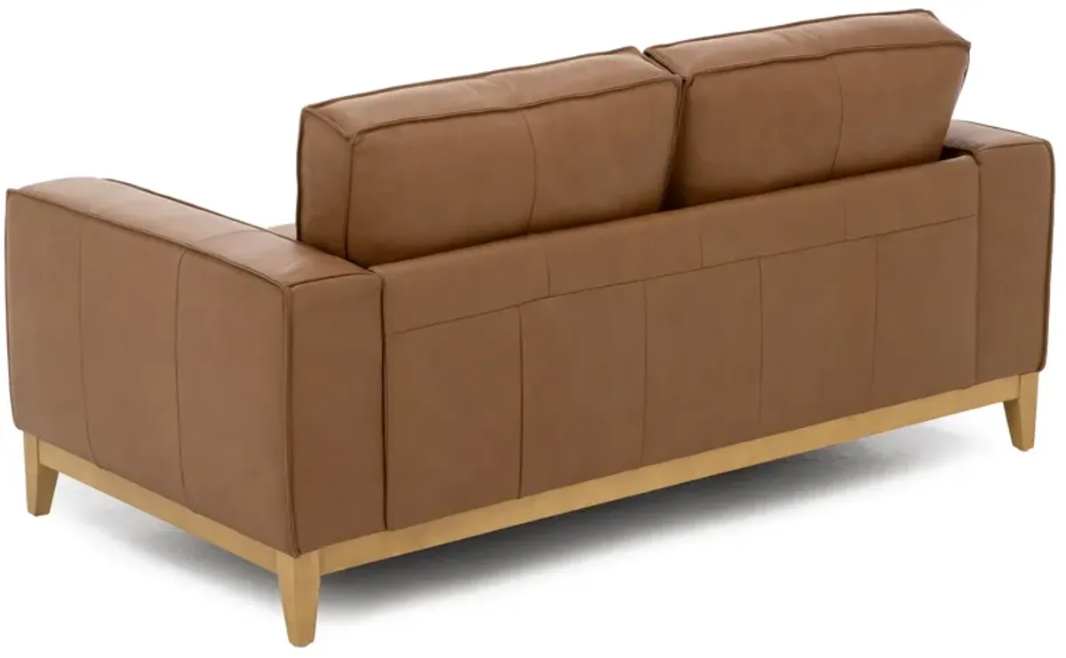 Eloise Leather Loveseat