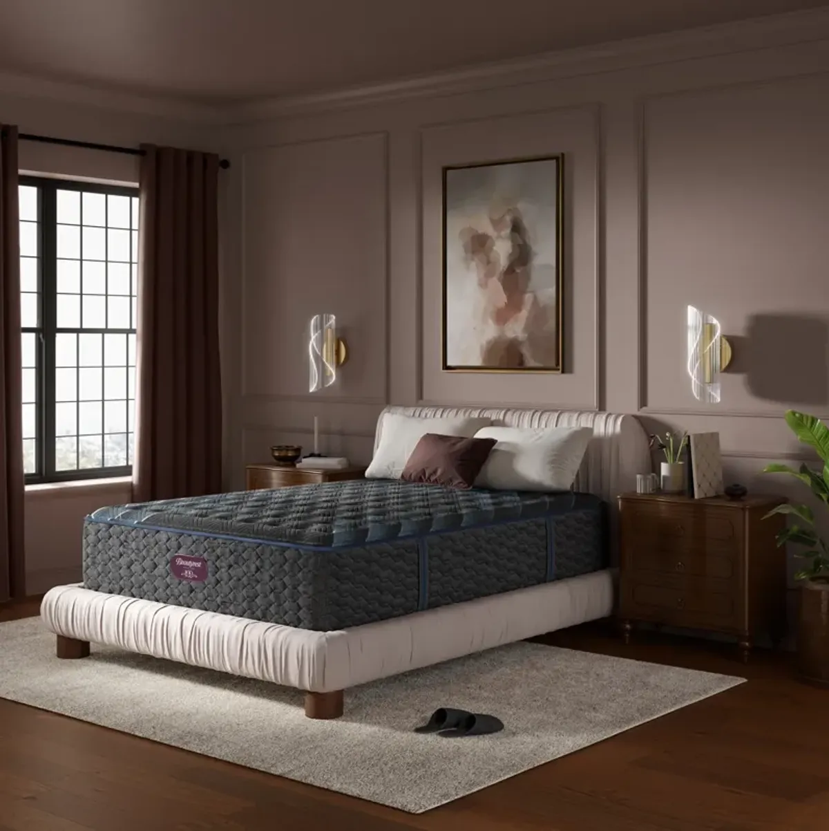 Beautyrest World Class 4 Medium Queen Mattress