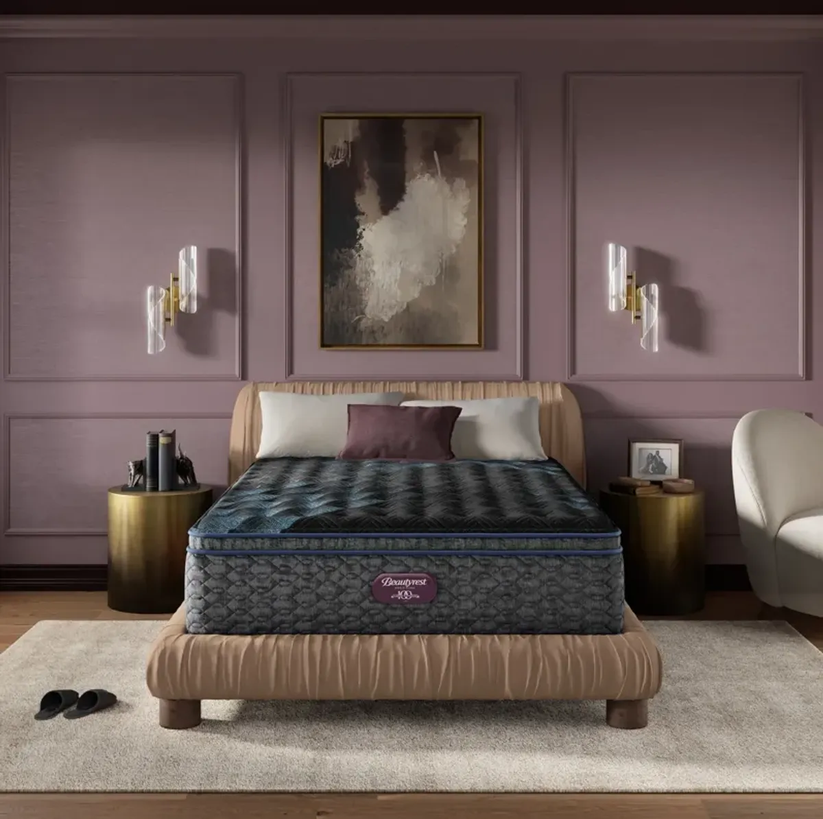 Beautyrest World Class 4 Firm Pillow Top Full Mattress