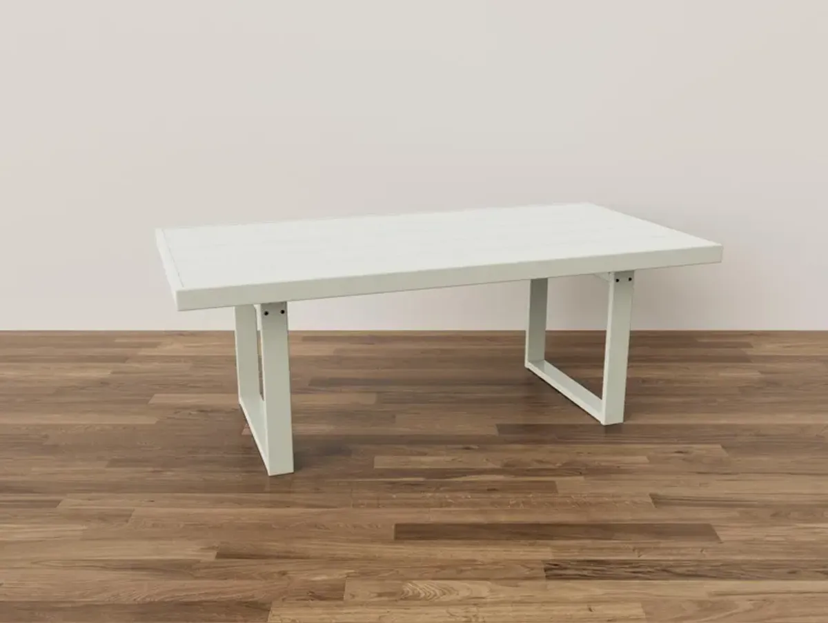 EDGE 40" x 78" Dining Table in Sand