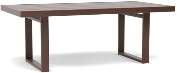 EDGE 40" x 78" Dining Table in Mahogany