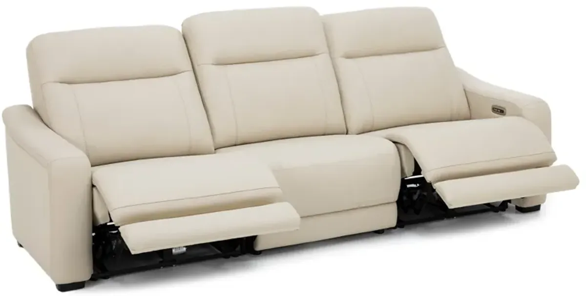 Drew & Jonathan Home Drew And Jonathan Home Newport 3-Pc. Leather Power Headrest Reclining Sofa