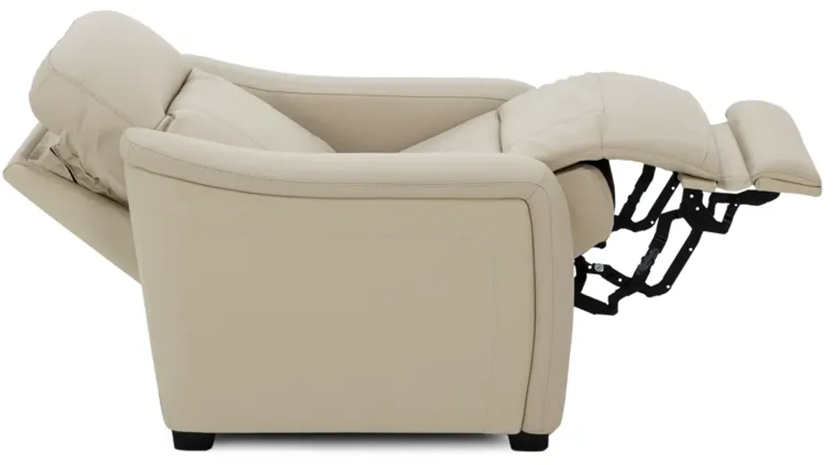 Drew & Jonathan Home Newport Leather Power Headrest Recliner