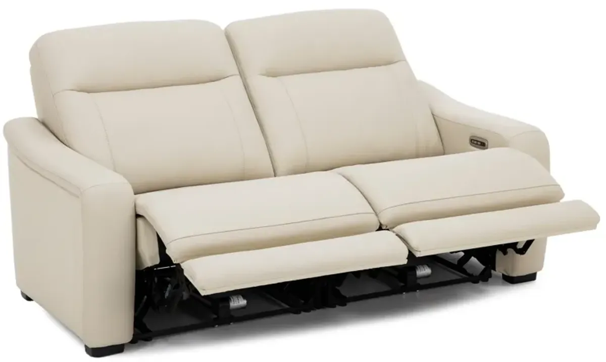 Drew & Jonathan Home Newport 2-Pc. Leather Power Headrest Reclining Loveseat