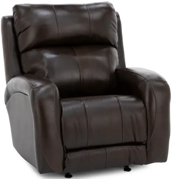 Pacey Leather Fully Loaded Rocker Recliner With SoCozi