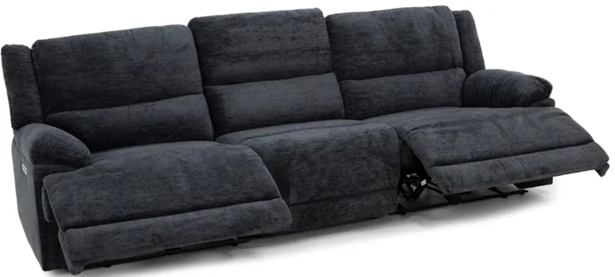Lucie 3-Pc. Power Headrest Reclining Sofa