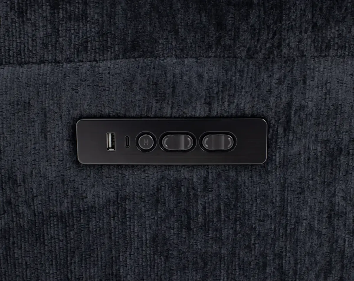 Lucie 3-Pc. Power Headrest Console Reclining Loveseat