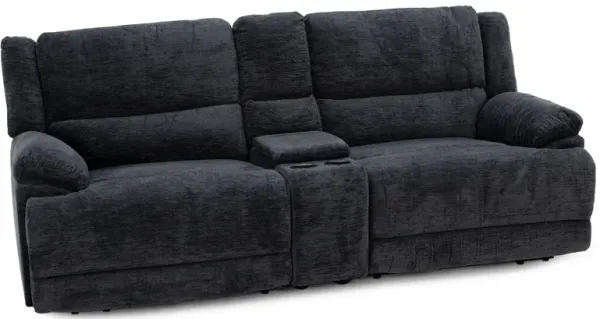 Lucie 3-Pc. Power Headrest Console Reclining Loveseat