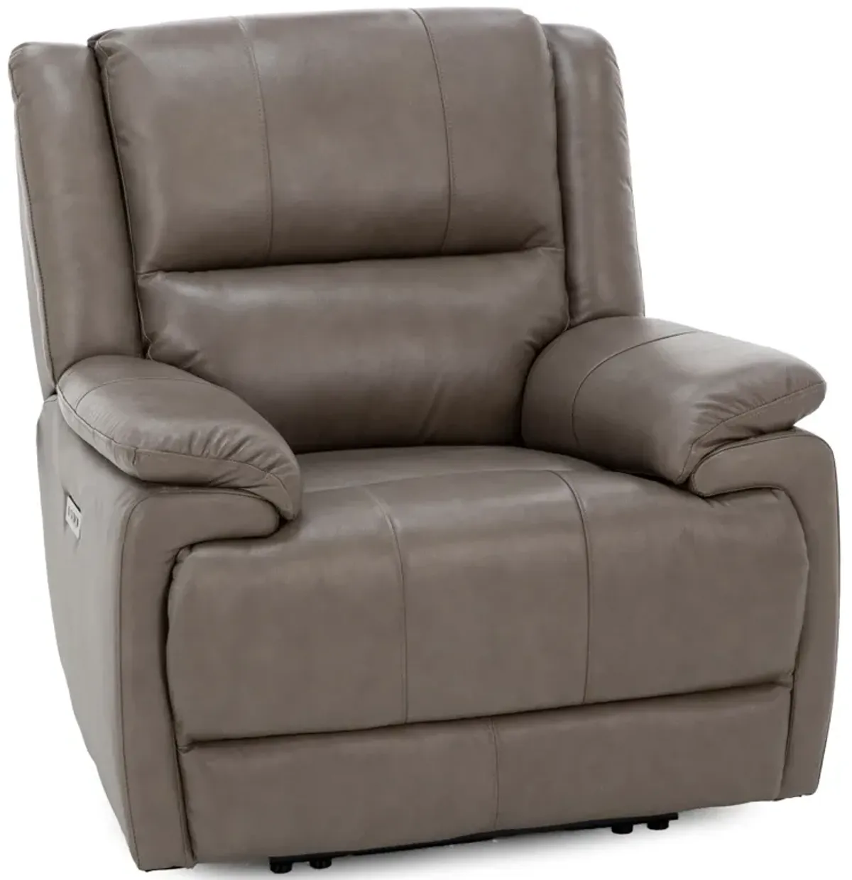 Anderson Leather Power Headrest Recliner