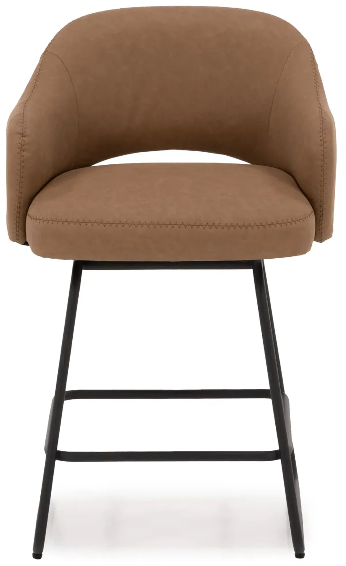 Asher 26" Swivel Counter Upholstered Stool