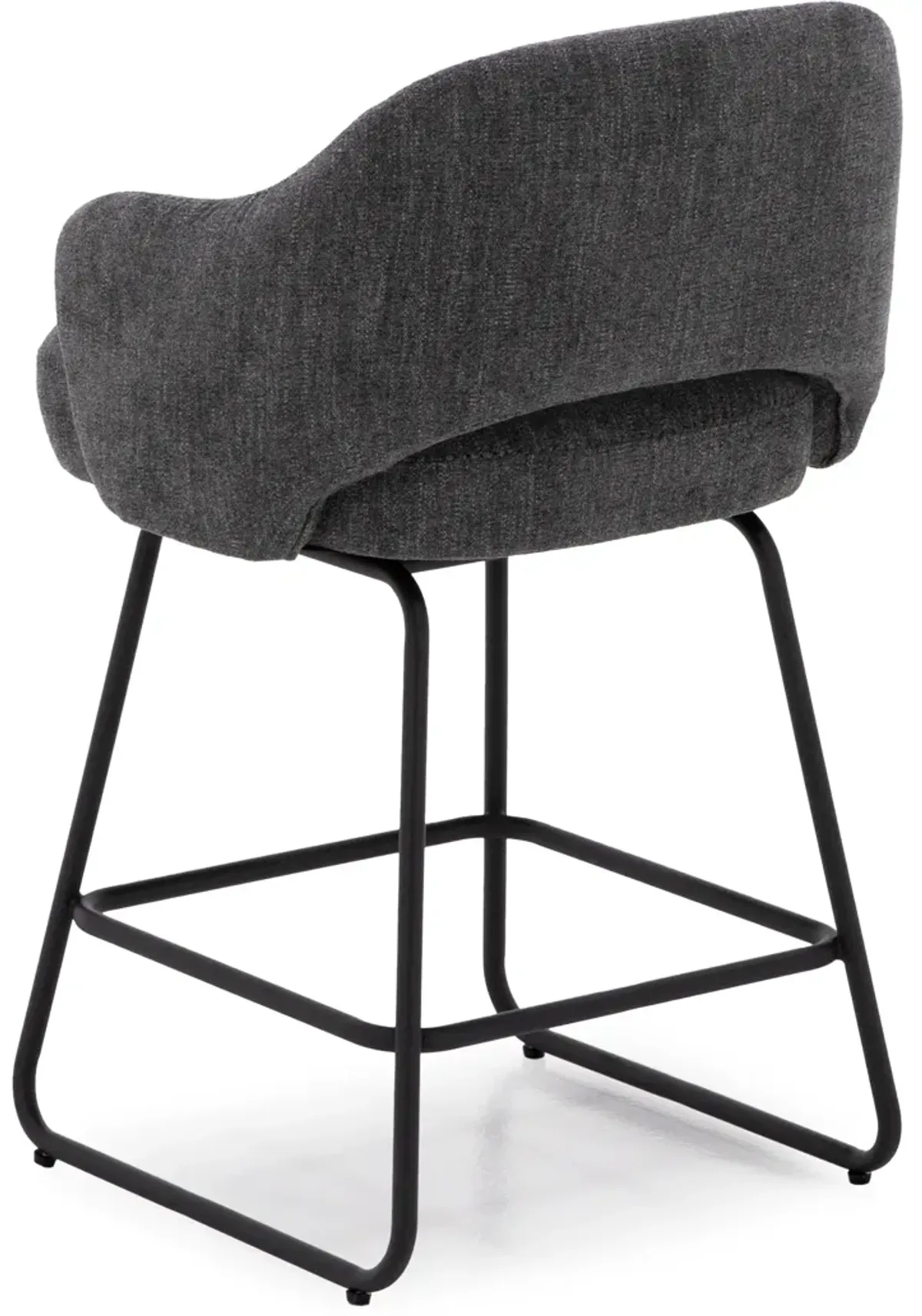 Asher 26" Swivel Counter Upholstered Stool
