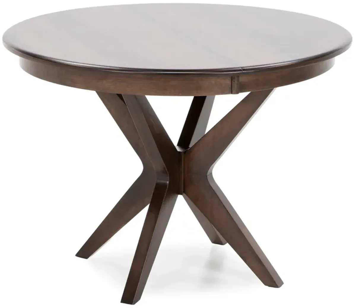 Gascho Warren 42-54" Round To Oval Dining Table In Walnut M20