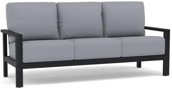 Elements Onyx/Canvas Charcoal Sofa