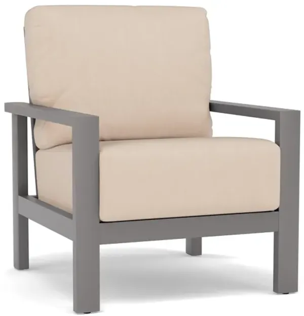 Elements Umber/Canvas Heather Beige Chat Chair