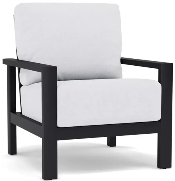 Elements Onyx/Cast Silver Chat Chair