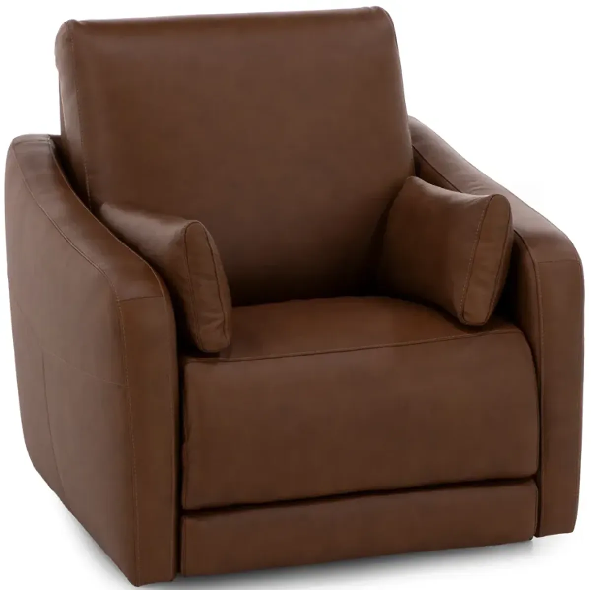 Flexsteel Aubrie Leather Power Wall Saver Recliner