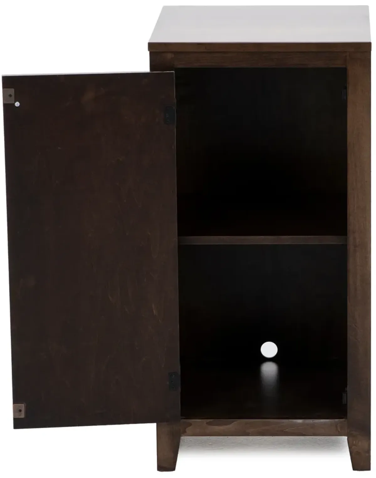 Gascho 18"  Modular Cabinet With Solid Door Right Facing In Walnut M20