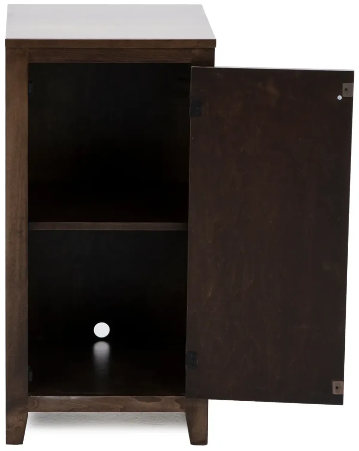Gascho 18"  Modular Cabinet With Solid Door Left Facing In Walnut M20
