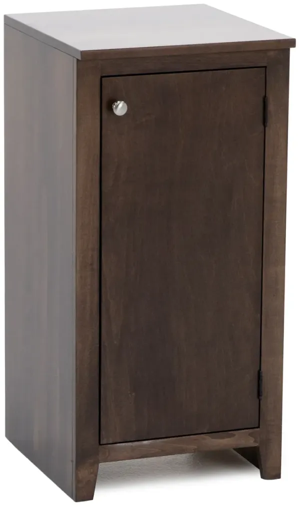Gascho 18"  Modular Cabinet With Solid Door Left Facing In Walnut M20