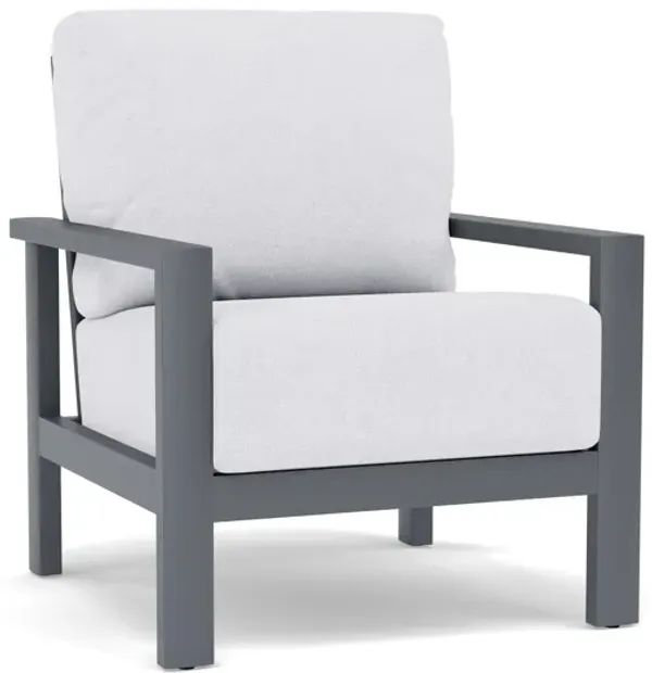 Elements Carbon/Cast Silver Chat Chair