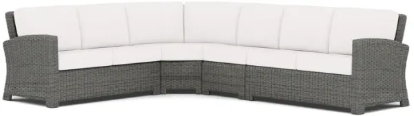 Bainbridge 4-Pc Sectional in Willow Thick with Echo Ash Cushion