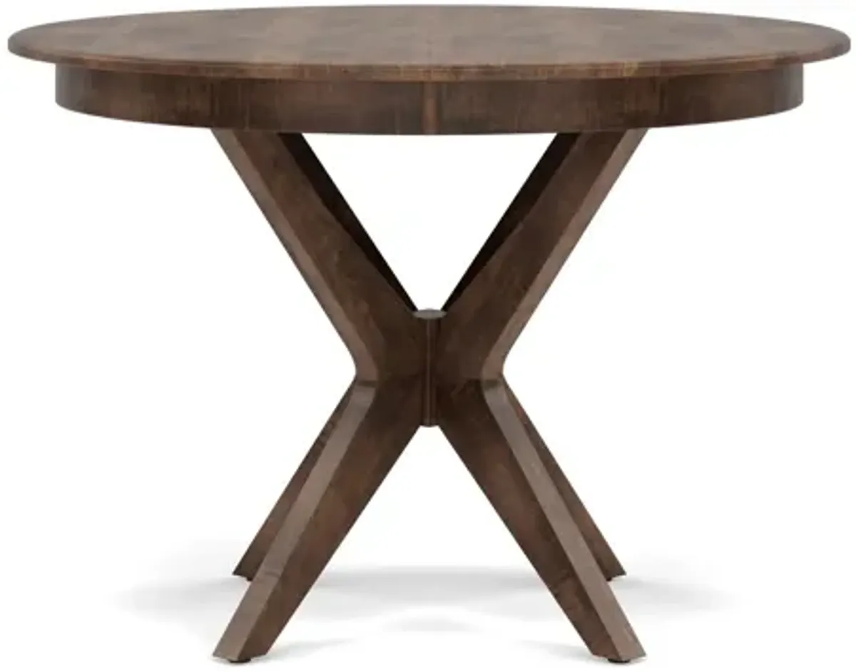 Gascho Warren 42" Round Table In Walnut M20
