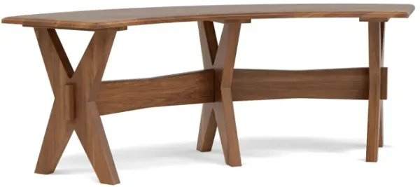 Gascho 54" Curved Bench In Sand M31