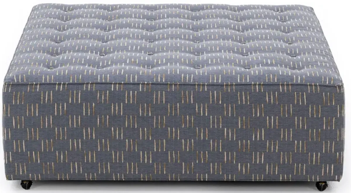 Jaime 48" Square Cocktail Ottoman