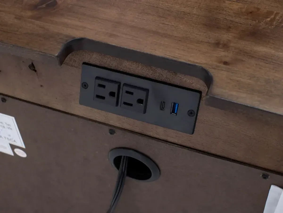 Vermont Two Drawer Nightstand