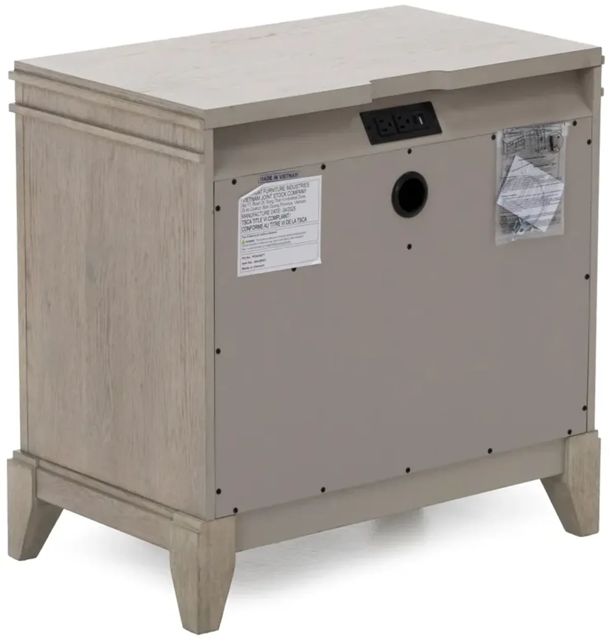 Melrose Two Drawer Nightstand