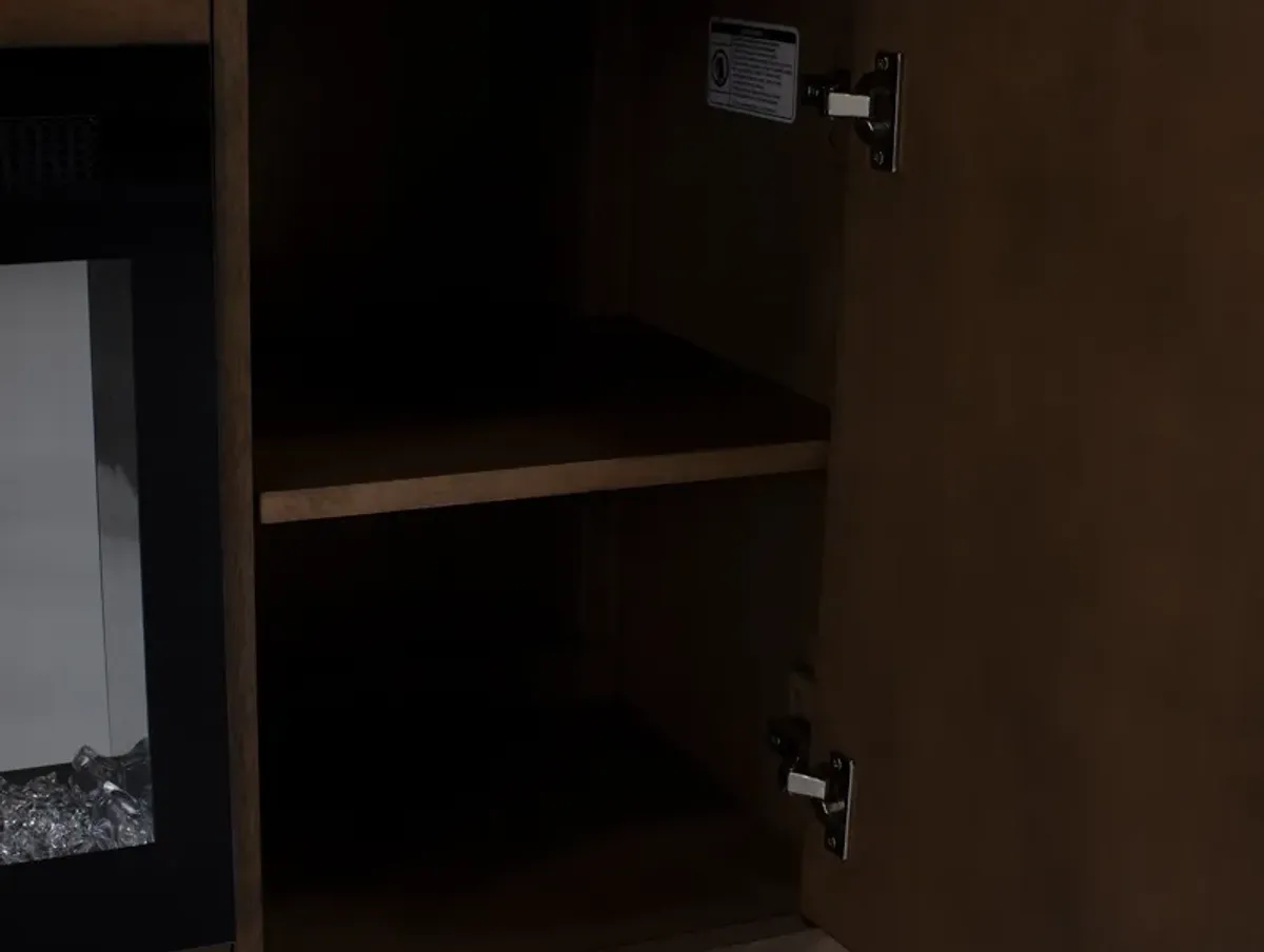 Easton 84" Fireplace