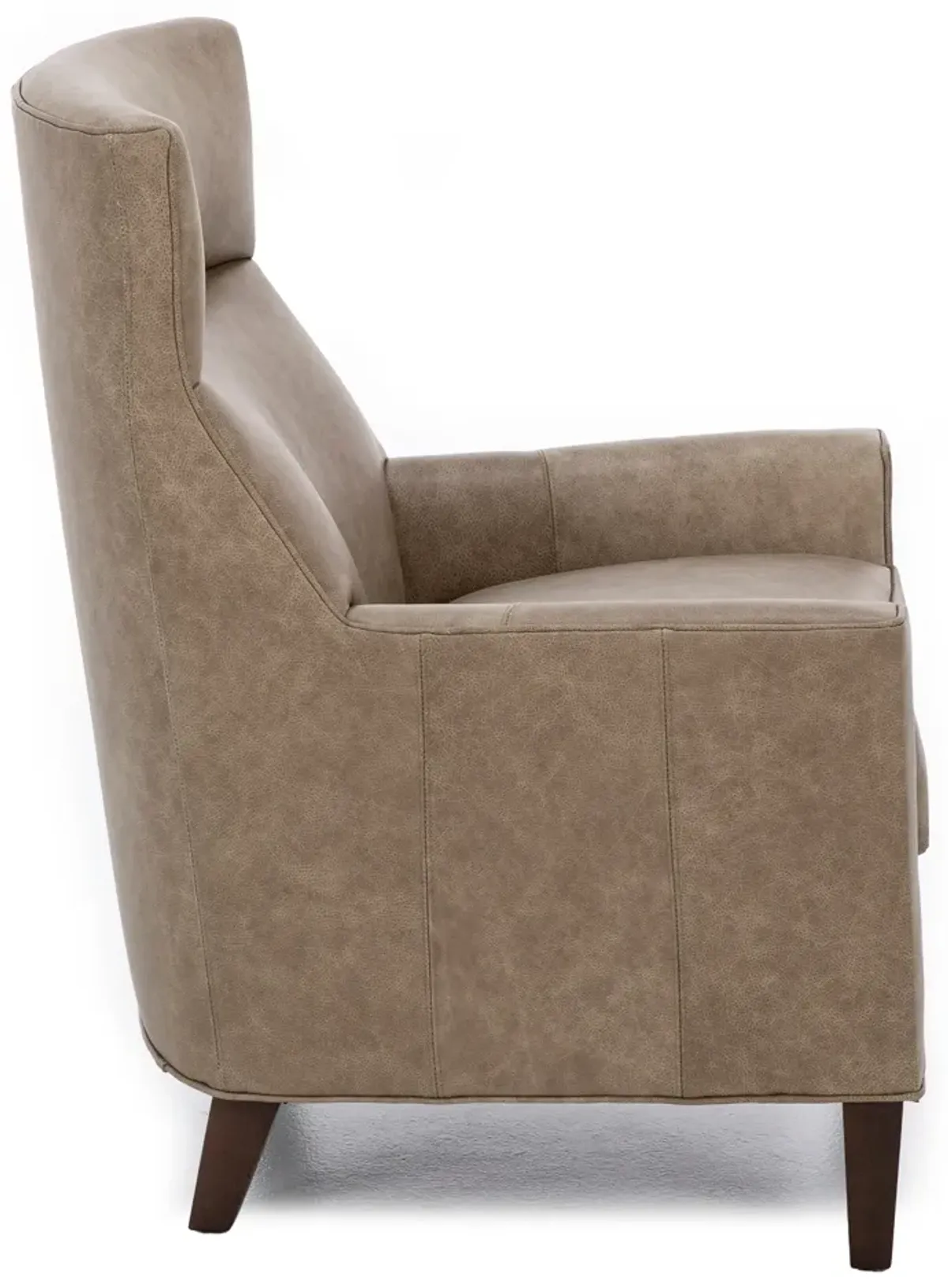 Davos Leather Accent Chair