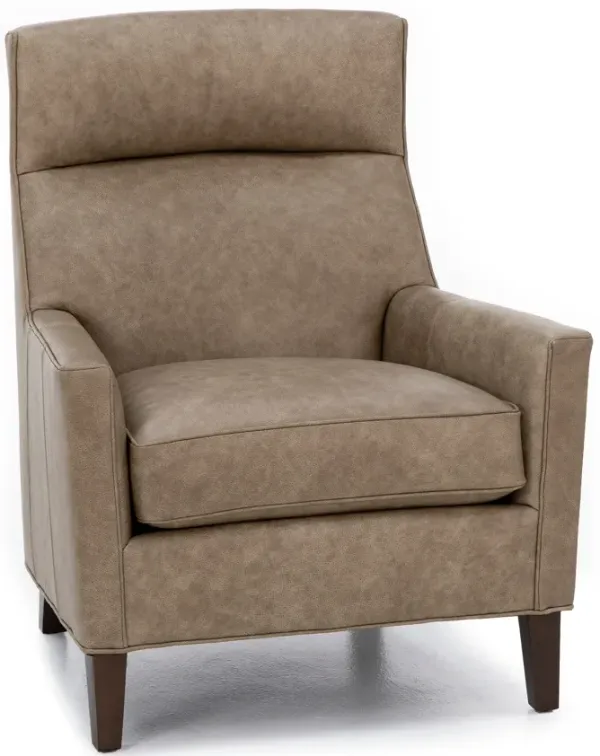 Davos Leather Accent Chair