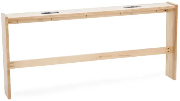 66" Natural Console Table