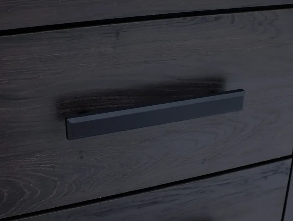Rian Dresser In Charcoal Brown